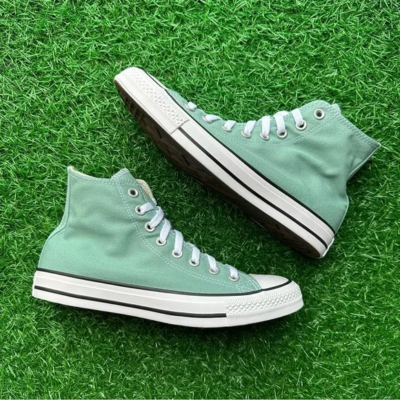 Not for sale🎁Converse Chuck Taylor All Star Ctas Hi Herby Green - Picture 8 of 10